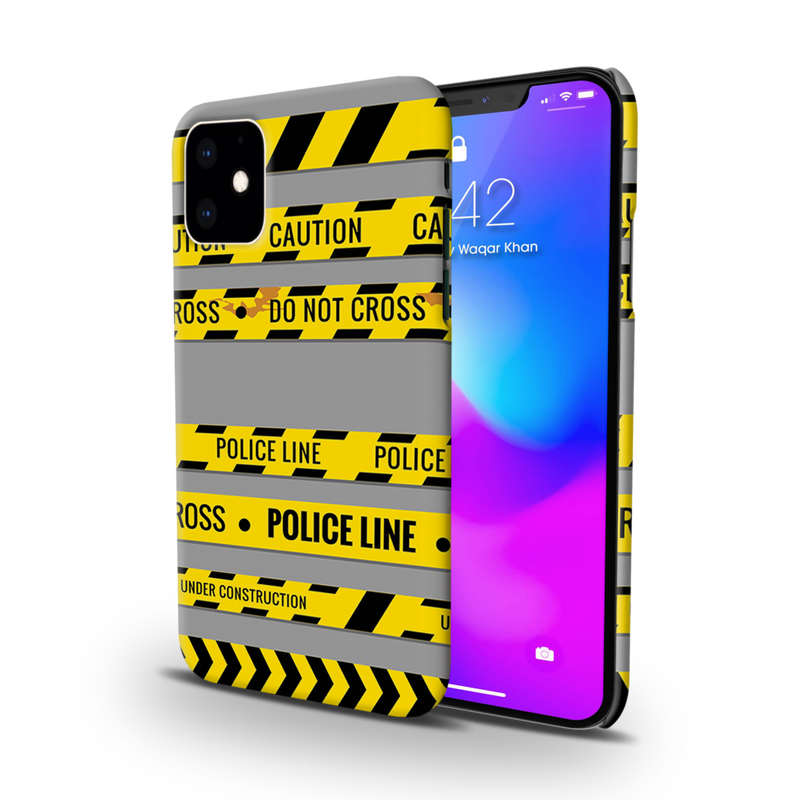 Police line Printed Slim Cases and Cover for iPhone 11