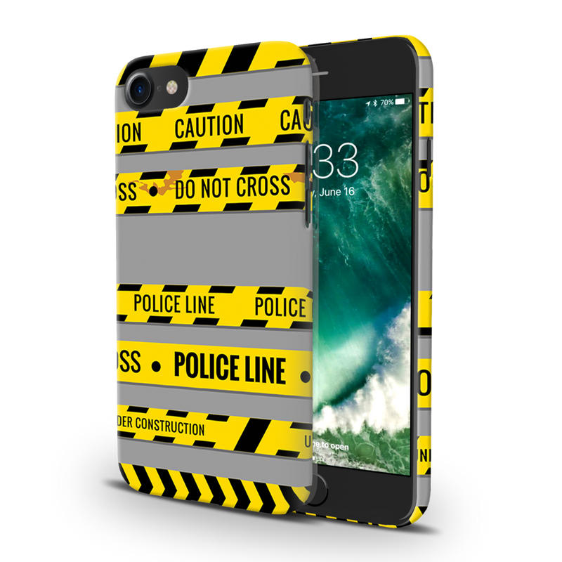 Police line Printed Slim Cases and Cover for iPhone 7