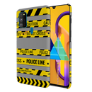 Police line Printed Slim Cases and Cover for Galaxy M30S