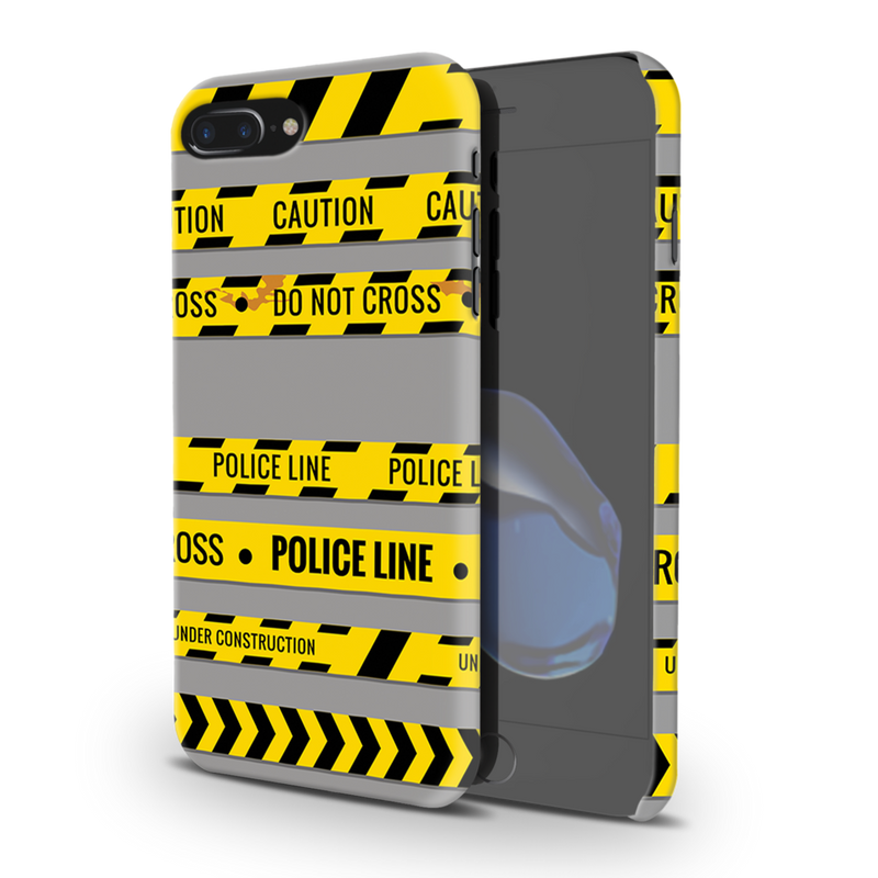 Police line Printed Slim Cases and Cover for iPhone 7 Plus