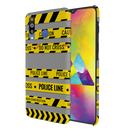 Police line Printed Slim Cases and Cover for Galaxy M30