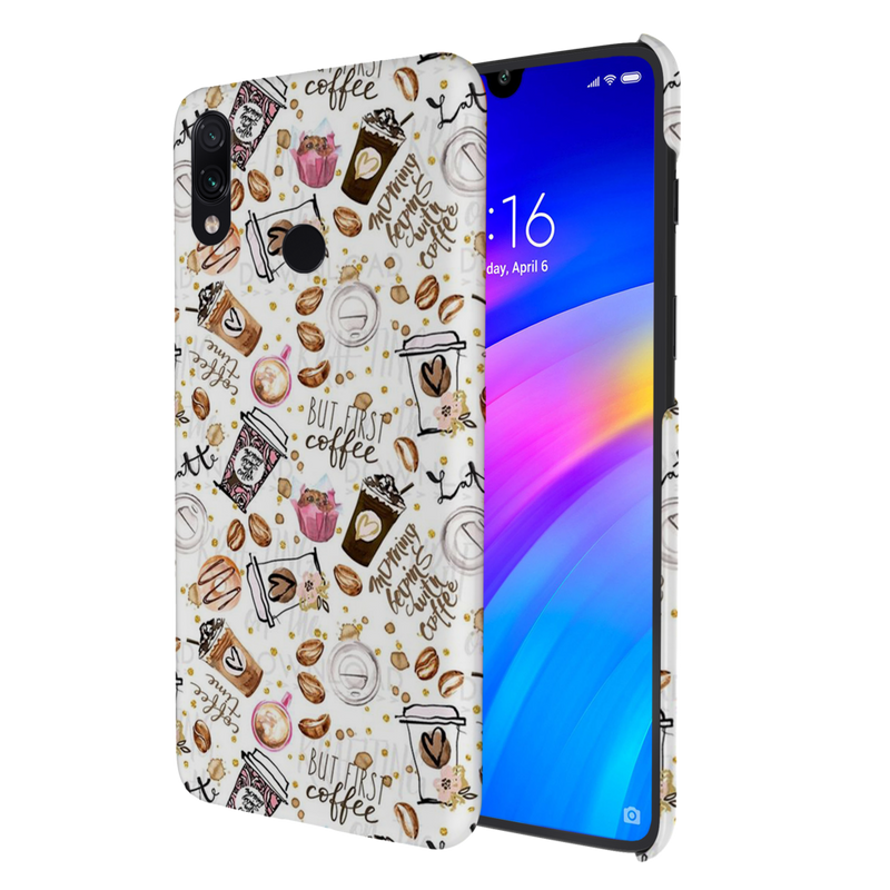 Coffee first Printed Slim Cases and Cover for Redmi Note 7 Pro