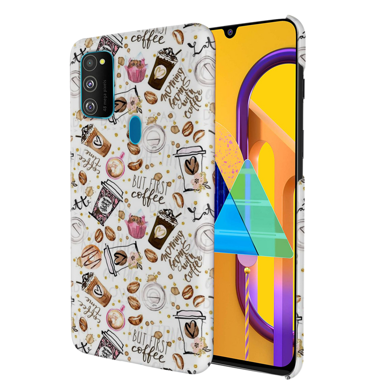 Coffee first Printed Slim Cases and Cover for Galaxy M30S