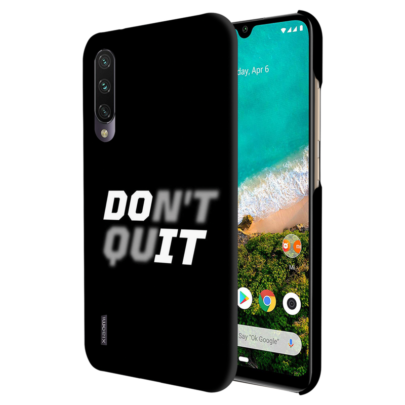 Don't quit Printed Slim Cases and Cover for Redmi A3