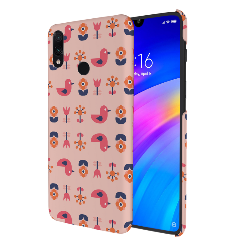 Duck and florals Printed Slim Cases and Cover for Redmi Note 7 Pro