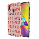 Duck and florals Printed Slim Cases and Cover for Galaxy A20