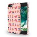 Duck and florals Printed Slim Cases and Cover for iPhone 7