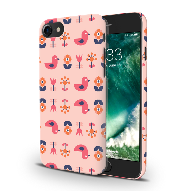 Duck and florals Printed Slim Cases and Cover for iPhone 7