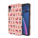 Duck and florals Printed Slim Cases and Cover for iPhone XR