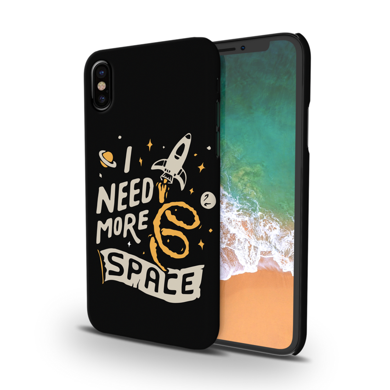 I need more space Printed Slim Cases and Cover for iPhone XS