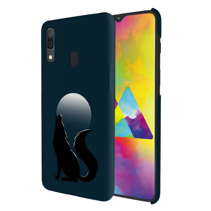 Wolf howling Printed Slim Cases and Cover for Galaxy A20