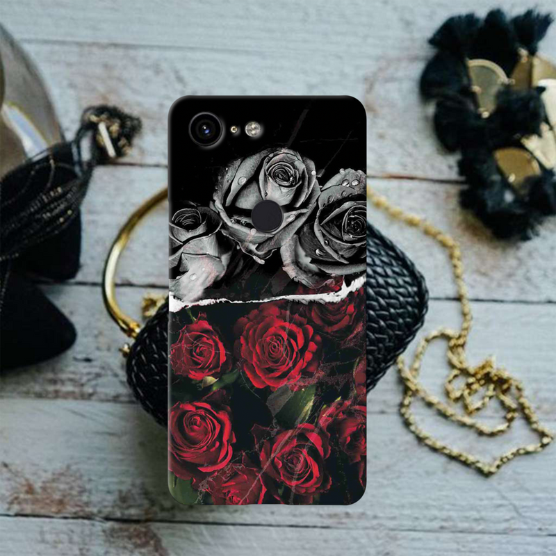 Dark Roses Printed Slim Cases and Cover for Pixel 3