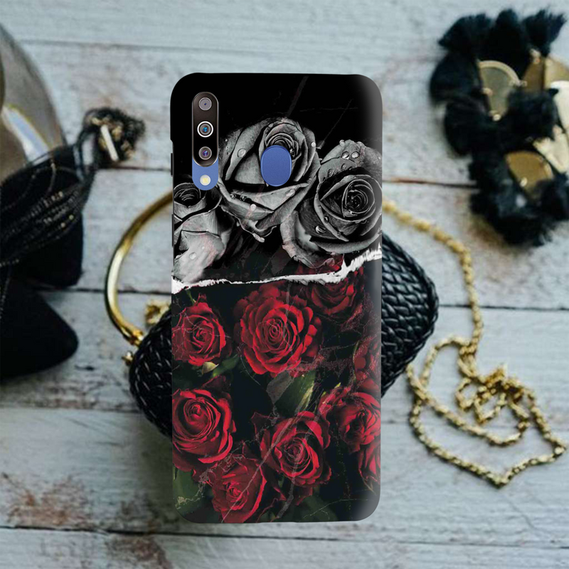 Dark Roses Printed Slim Cases and Cover for Galaxy M30