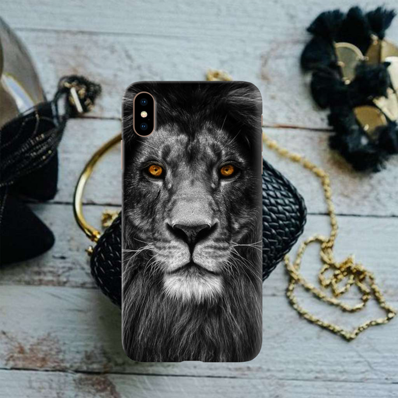 Lion Face Printed Slim Cases and Cover for iPhone XS Max