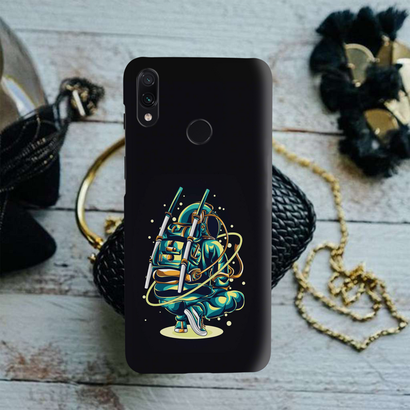 Ninja Astronaut Printed Slim Cases and Cover for Redmi Note 7 Pro