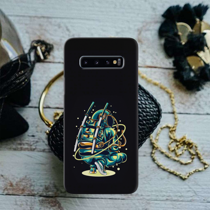 Ninja Astronaut Printed Slim Cases and Cover for Galaxy S10