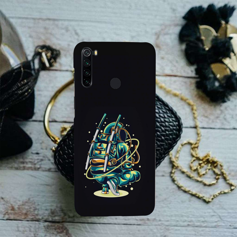 Ninja Astronaut Printed Slim Cases and Cover for Redmi Note 8