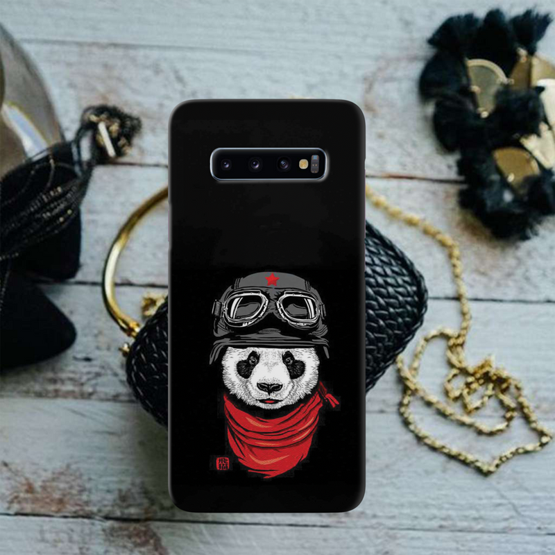 Rider Panda Printed Slim Cases and Cover for Galaxy S10