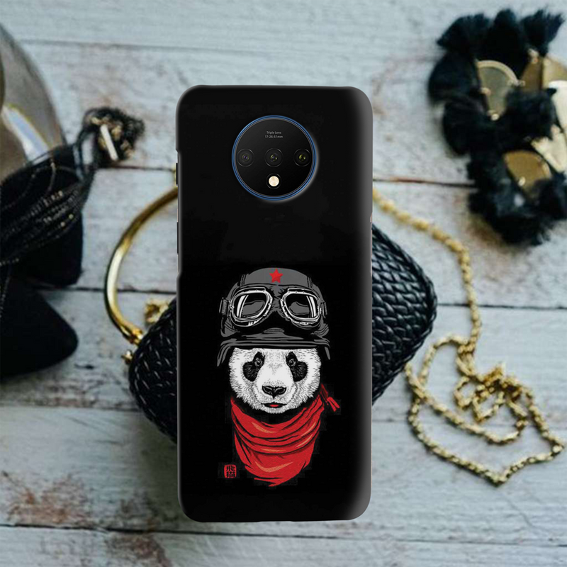 Rider Panda Printed Slim Cases and Cover for OnePlus 7T