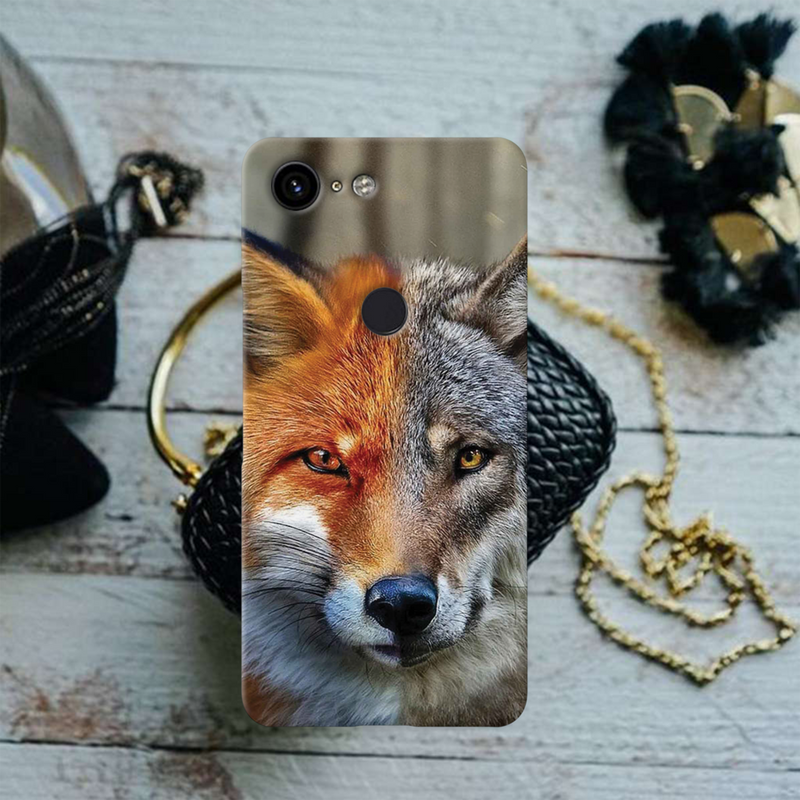 Wolf Printed Slim Cases and Cover for Pixel 3 XL