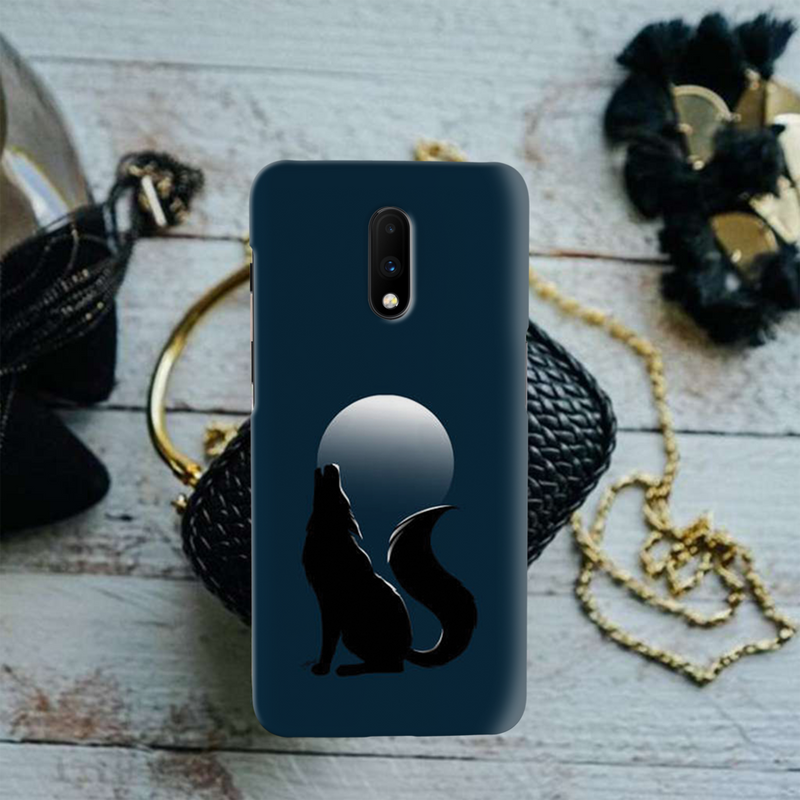 Wolf howling Printed Slim Cases and Cover for OnePlus 7