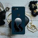 Wolf howling Printed Slim Cases and Cover for Pixel 3 XL