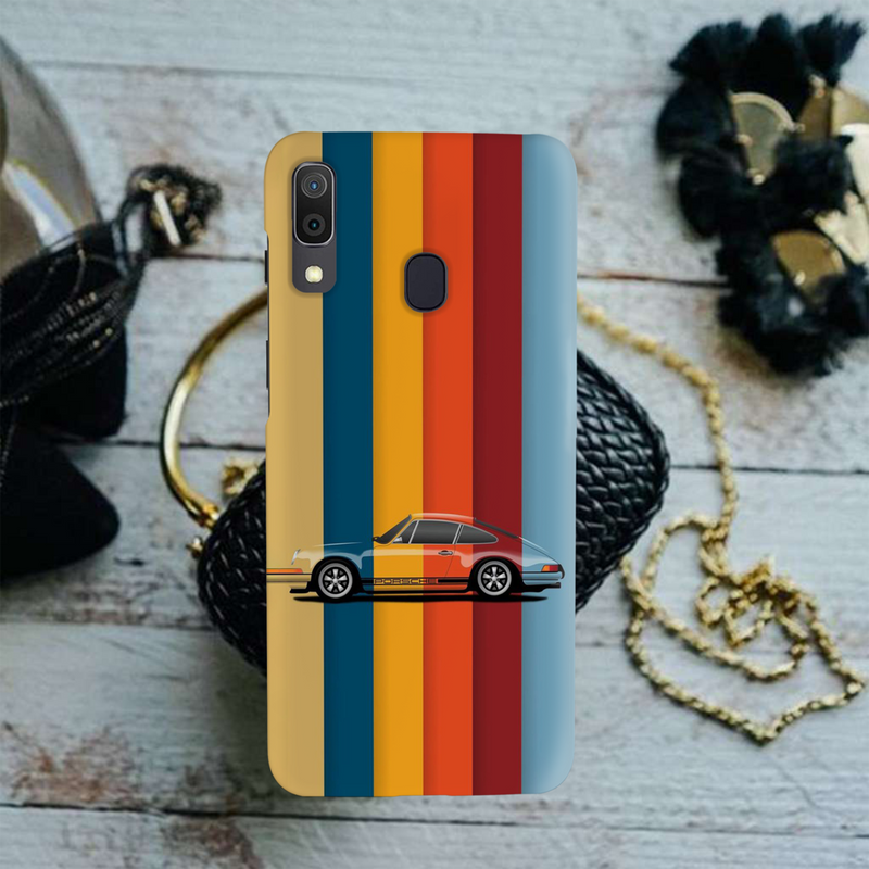 Vintage car Printed Slim Cases and Cover for Galaxy A20