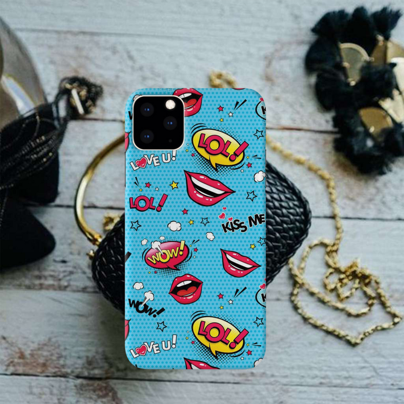 Kiss me Printed Slim Cases and Cover for iPhone 11 Pro Max