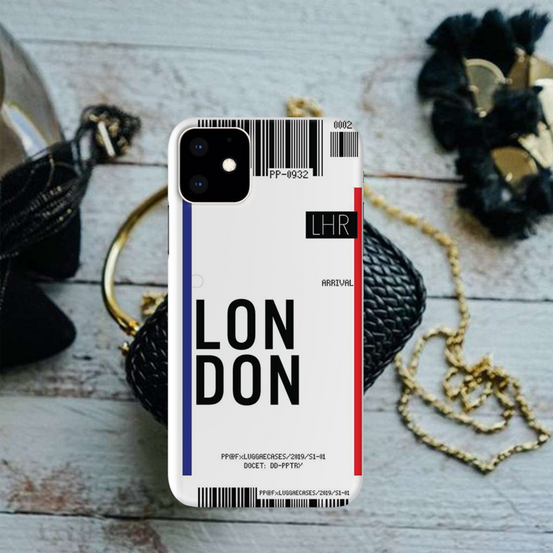 London Ticket Printed Slim Cases and Cover for iPhone 11