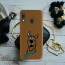 Pluto Smile Printed Slim Cases and Cover for Galaxy A20