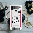 New York ticket Printed Slim Cases and Cover for Redmi Note 7 Pro