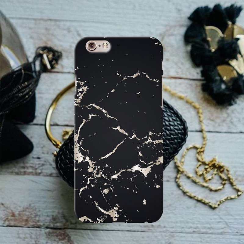 Dark Marble Printed Slim Cases and Cover for iPhone 6