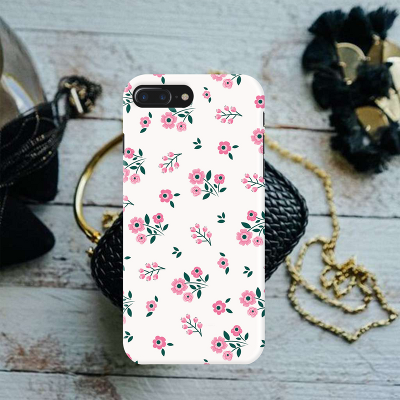 Pink florals Printed Slim Cases and Cover for iPhone 7 Plus