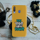 Teri Yari sabse pyari Printed Slim Cases and Cover for Galaxy M30