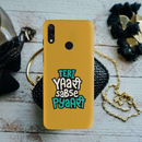 Teri Yari sabse pyari Printed Slim Cases and Cover for Redmi Note 7 Pro