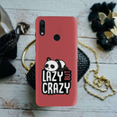 Lazy but crazy Printed Slim Cases and Cover for Redmi Note 7 Pro