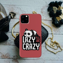 Lazy but crazy Printed Slim Cases and Cover for iPhone 11 Pro Max