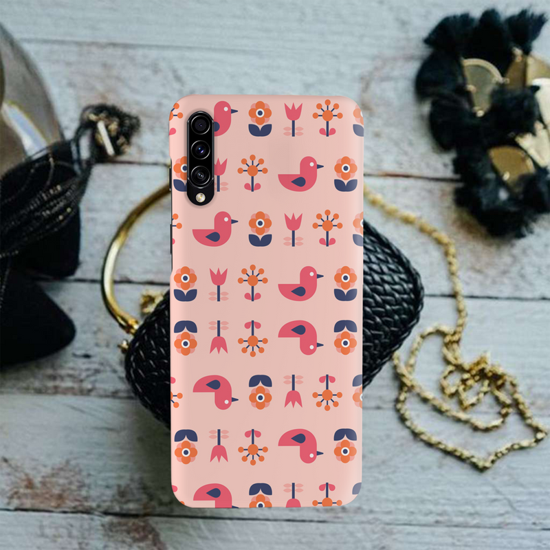 Duck and florals Printed Slim Cases and Cover for Galaxy A70