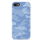 Blue and White Camouflage Printed Slim Cases and Cover for iPhone 7