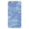 Blue and White Camouflage Printed Slim Cases and Cover for iPhone 6 Plus