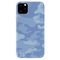 Blue and White Camouflage Printed Slim Cases and Cover for iPhone 11 Pro Max