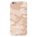 Cream and White Camouflage Printed Slim Cases and Cover for iPhone 6 Plus