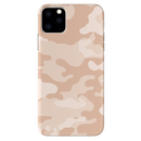 Cream and White Camouflage Printed Slim Cases and Cover for iPhone 11 Pro