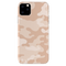 Cream and White Camouflage Printed Slim Cases and Cover for iPhone 11 Pro