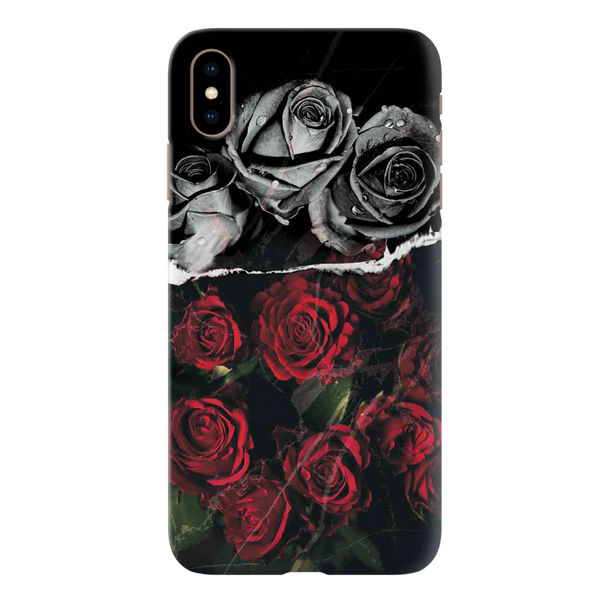 Dark Roses Printed Slim Cases and Cover for iPhone XS Max