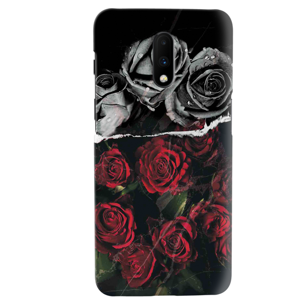 Dark Roses Printed Slim Cases and Cover for OnePlus 7