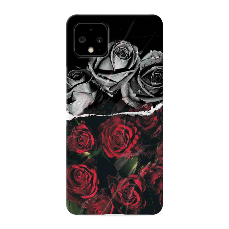 Dark Roses Printed Slim Cases and Cover for Pixel 4 XL