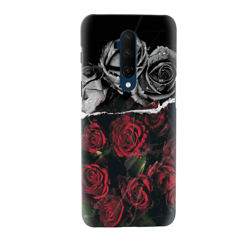 Dark Roses Printed Slim Cases and Cover for OnePlus 7T Pro