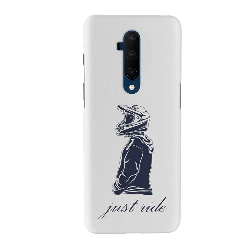 Just Ride Printed Slim Cases and Cover for OnePlus 7T Pro