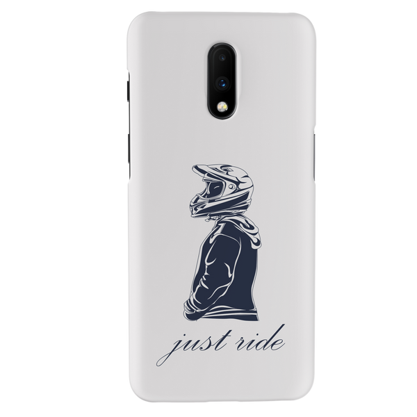 Just Ride Printed Slim Cases and Cover for OnePlus 7